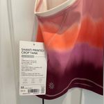 Athleta NWT  Shanti Printed Crop Tank Sea Spray Vintage Plum Size XS Photo 7