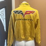 Gm yellow collared pullover sweatshirt Gold Size L Photo 3