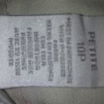 Liz Claiborne  10P Michaela Flower Capri Jeans Photo 7