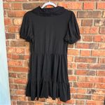 Hot Topic  womens mushroom collar baby doll midi dress black medium Photo 3