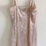 Forever 21 Light Pink Crushed Velvet Cami Dress Photo 3