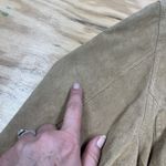 Excelled Collection Suede Leather Jacket Womens 2X Tan Y2K Western Classic Boho Photo 10