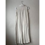 Studio Works Vintage Set Beige Dress Cardigan Lagenlook Embroidered Cottage Boho Beach Tan Photo 6