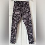Lululemon Align Pant leggings II 25" Floral Illusion Ice Grey Multi size 6 Photo 2
