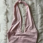 SheIn Light Pink Halter Top Photo 0