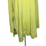 Eileen Fisher Oversized Small Yellow Tencel Blend Crewneck Sweater Sweatshirt Photo 2