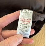 Boohoo Biker Jacket Faux Leather Belted Size US 8 Chocolate Brown Photo 2