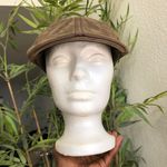 Stetson All American  Brown flat duck bill newsboy cap hat  Excellent condition Photo 2