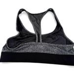 Victoria's Secret Pink Ultimate Unlined Grey Black Halter Sports Bra Size Medium Photo 2