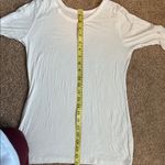Spanx  Classic White Long Sleeve Tee Size Large Photo 4