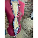 Catalina Bikini top halter swimsuit floral blue pink white Photo 8