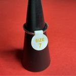 Bomb Party RBP6394 “Like Stars in the Night” Cubic Zirconia Rhodium Sz7 Ring NWT Silver Photo 2