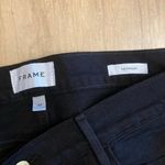 frame denim NWT FRAME Le Garcon Film Noir Drive Straight Jeans Photo 6
