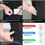 Unisex RTNX heated vest Black Size L Photo 6