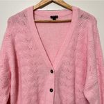 Torrid  Vegan Cashmere Cardigan Sweater Size 1X soft pale pink fall winter cozy Photo 3