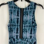 Vans Blue Gray Tie Dye Skater Dress with Back Zipper Size Small Photo 1