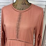 Amuse Society On The Go Crepe Boho Dress Rose Small Photo 6