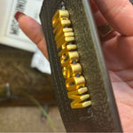 Moschino Authentic Leather gold Logo card case Photo 7