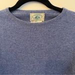 100% Cashmere Blue Crewneck Long Sleeve Sweater from McCulleys Photo 2