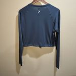 Gymshark large crop long sleeve seamless tee Photo 1
