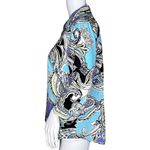 Chico's Shirt Womens Small 0 Multicolor Paisley Button Up Casual Office Career Photo 2