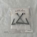 Ettika NWT  triangle earrings Photo 1