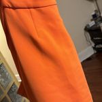 ALC Frank ALC Issa Vivid Orange Cutout Long Sleeve Floor Length Gown Photo 7