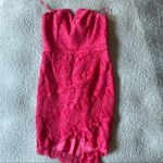 Adelyn Rae  lace strapless dress small Photo 3