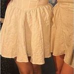 Lulus White Jacquard Mini Dress Photo 1