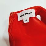 superdown  Skye Mini Dress in Red XS Photo 9