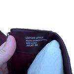 Violet & Red Jay Jay Ankle Boots Wedge Suede Burgundy SZ 8 Leather Boho Festival Purple Photo 7