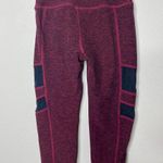 Beyond Yoga Iconic Silhouette Leggings Heather Red High Waist Athleisure Sz S Photo 4