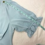 Abercrombie & Fitch Abercrombie & Fitch Cinch Front Crop Top Puff Sleeve Size L Photo 10