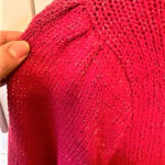 CBI fuschia/pink long sleeved sweater L Pink Size L Photo 4