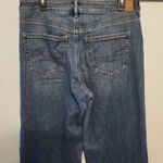 American Eagle Size 10 Super High Rise Baggy Wide Leg Jeans Destroyed Photo 4
