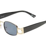 AIRE Sirius Sunglasses in Gold Black Smoke Mono New Unisex Sunnies Photo 2