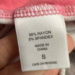 New York & Company High Neck Maxi Dress in Pink Geometric Pattern S/M Photo 7