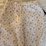 Target  wide leg floral sweatpants Photo 0