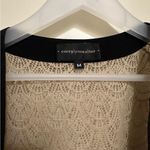 COREY LYNN CALTER anthropologie It's In The Details Lace Jacket MEDIUM Cardigan Black Photo 1