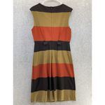 Emma & Michele  Women's A Line Dress Sleeveless Brown Orange Size 10 Fall Colors Photo 1