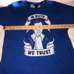 Anvil RBG In Ruth We Trust Blue Ladies Shirt SZ M Photo 5