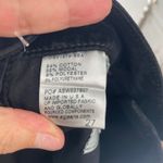 AG Adriano Goldschmied  The Farrah Skinny High Rise Black Velvet Pants Size 27 Photo 4