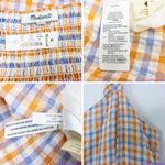 Madewell NEW Gingham Sweetheart Ruffle-Tiered Midi Dress, 14 Photo 12