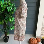 Tory Burch Avril Short Sleeve Mini Dress In Hicks Garden Photo 6