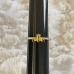 Sterling Silver Bee Two Toned Ring Size 9 Photo 4