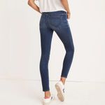 Madewell Maternity Over the Belly Skinny Jeans Dark Wash Size 28 Stretch Whisker Photo 9