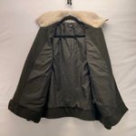 a.n.a A New Approach Women Moto Jacket Size XL‎ Earthy Green Sherpa Assymetrical Zip Photo 6