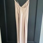 Show Me Your Mumu Verona Cowl Neck Dress in Champagne Luxe Satin Photo 5