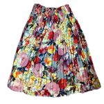 Sunny Leigh  Pleated Floral Skirt Womens XS Midi Skirt Pleats Pleat‎ Midi Photo 8