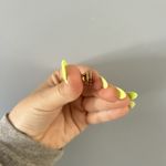 None Vintage Panda Mini Pin Metal Enamel Lapel Hat Small Tiny White Black Photo 3